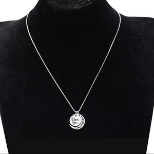 New Love you to the moon and back necklace